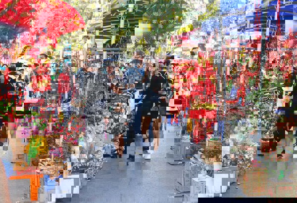 Hà Nội rộn ràng sắc tết