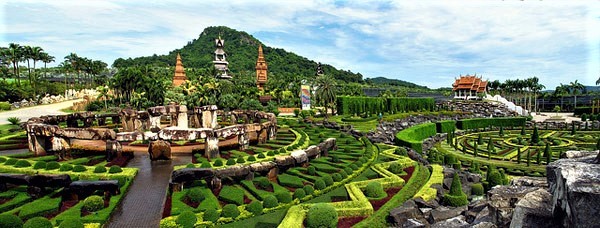 Mê đắm với vẻ đẹp của công viên NONG NOOCH tại Thái Lan