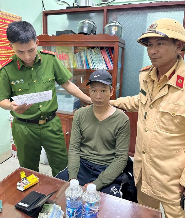 Bình Định: CSGT nhanh chóng bắt đối tượng bỏ trốn khỏi nơi giam giữ