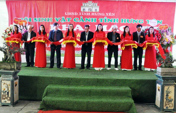 Khai mạc triển lãm cây cảnh nghệ thuật Hưng Yên 2023